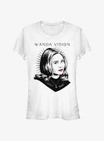 Marvel WandaVision Red Lips Girls T-Shirt