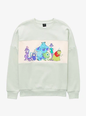 Our Universe Disney Pixar Monsters, Inc. Panel Women's Crewneck - BoxLunch Exclusive