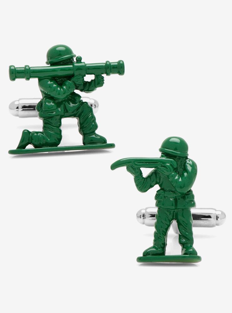 Green Army Men Cufflinks