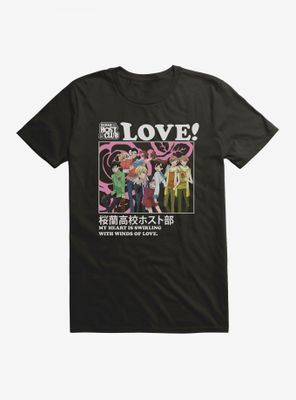 Ouran High School Host Club Winds Of Love T-Shirt