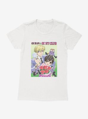 Ouran High School Host Club Roses Womens T-Shirt