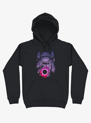 Astronaut Deep Space Black Hoodie