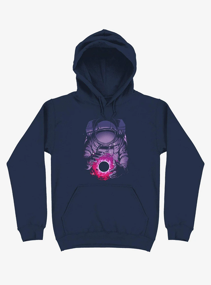 Astronaut Deep Space Navy Blue Hoodie