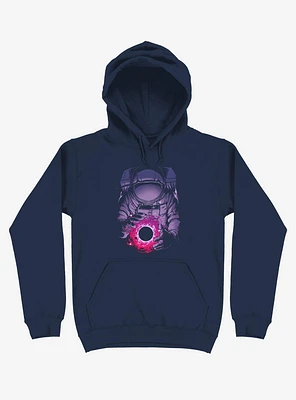 Astronaut Deep Space Navy Blue Hoodie