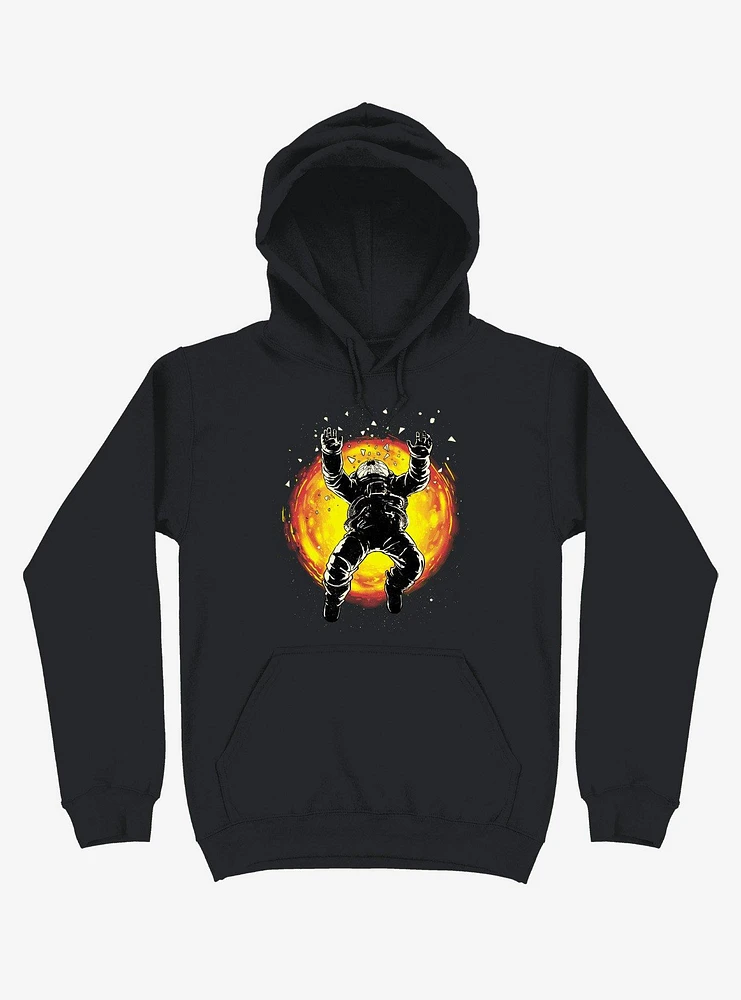 Astronaut Lost The Space Black Hoodie