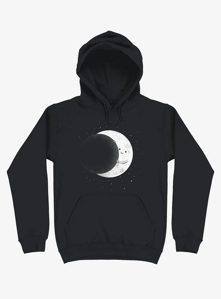 Slide Moon Space Show Black Hoodie