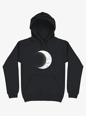 Slide Moon Space Show Black Hoodie