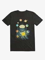 Astronaut Juggling Planets T-Shirt