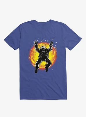 Astronaut Lost The Space Royal Blue T-Shirt