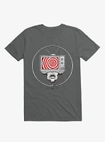 Bad Connection Trance T.V. Charcoal Grey T-Shirt