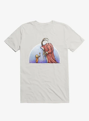 Holiday Horrors Meet Krampus White T-Shirt