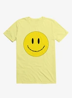 You're Too Close Smile Face Corn Silk Yellow T-Shirt