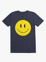 You're Too Close Smile Face Navy Blue T-Shirt