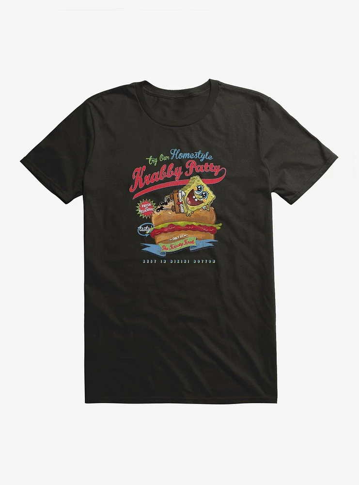 SpongeBob SquarePants Fresh And Delicious Krabby Patty T-Shirt