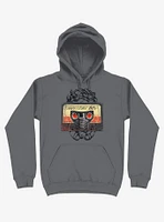Awesome 80's Mixtape Charcoal Grey Hoodie