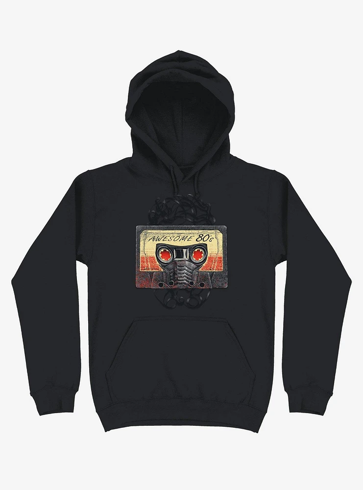 Awesome 80's Mixtape Black Hoodie