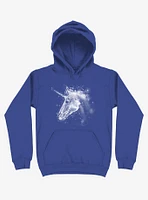 Space Constellation Unicorn Royal Blue Hoodie