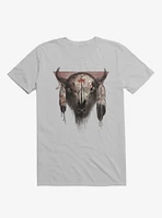 Tatanka Bison Head Ice Grey T-Shirt