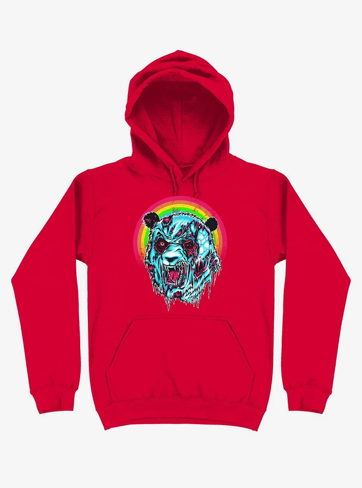 Zombie Blood Rainbow Panda Hoodie