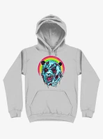 Zombie Blood Rainbow Panda Sport Grey Hoodie