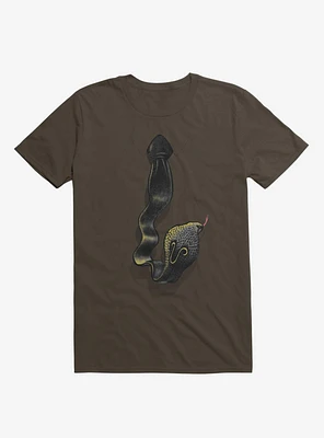 Cobra Tie Brown T-Shirt