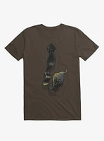 Cobra Tie Brown T-Shirt