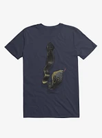 Cobra Tie Navy Blue T-Shirt