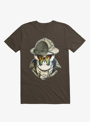 Rorschach Butterfly - 5G Brown T-Shirt