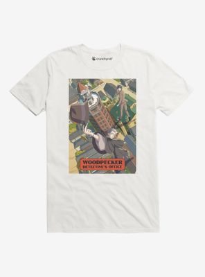 Woodpecker Detective's Office Title Art T-Shirt