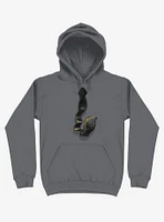 Cobra Tie Charcoal Grey Hoodie