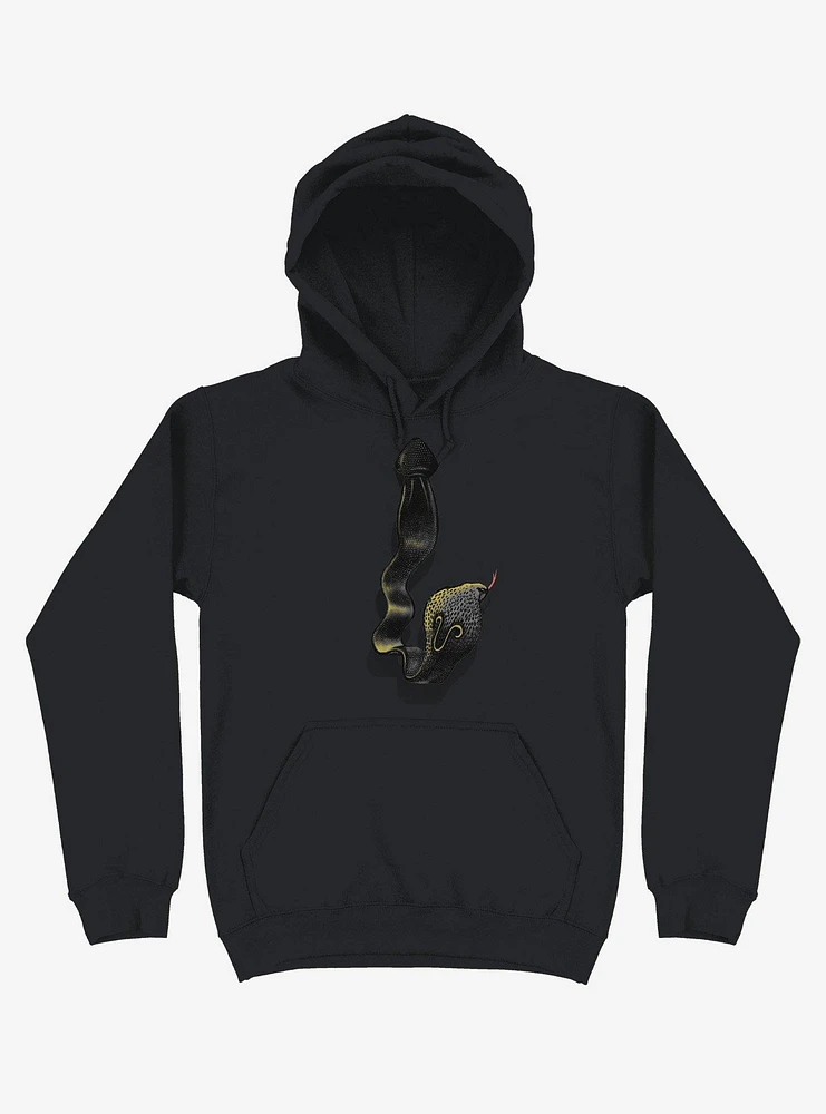 Cobra Tie Black Hoodie