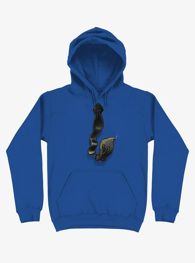 Cobra Tie Royal Blue Hoodie