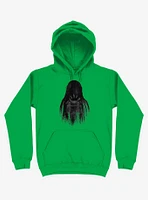 Long Horror Haunted House Hair Irish Green Hoodie