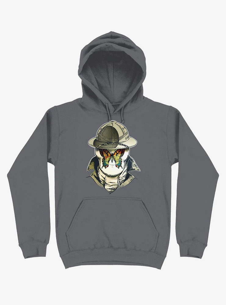 Rorschach Butterfly - 5G Charcoal Grey Hoodie