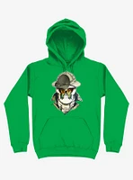 Rorschach Butterfly - 5G Irish Green Hoodie