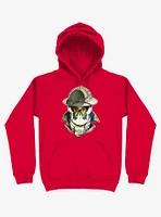 Rorschach Butterfly - 5G Red Hoodie