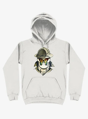 Rorschach Butterfly - 5G White Hoodie