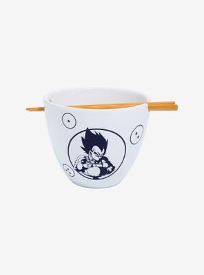 Dragon Ball Super Goku & Vegeta Ramen Bowl with Chopsticks