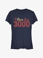 Marvel Avengers I Love You 3000 Loves Girls T-Shirt