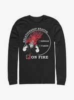 Disney Hercules Relationship On Fire Long-Sleeve T-Shirt