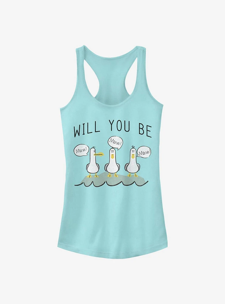 Disney Pixar Finding Nemo Will You Be Mine Girls Tank