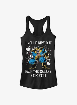 Marvel Avengers Thanos Wipe Galaxy Out Girls Tank