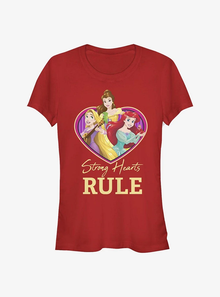 Disney Princess Strong Hearts Rule Girls T-Shirt