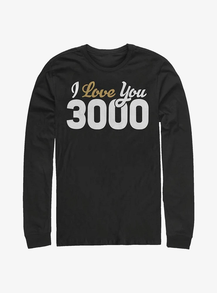 Marvel Avengers I Love You 3000 Loves Long-Sleeve T-Shirt