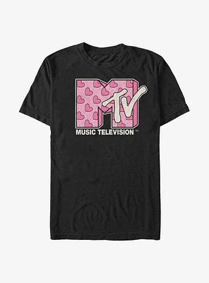 MTV Heart Diagonal T-Shirt