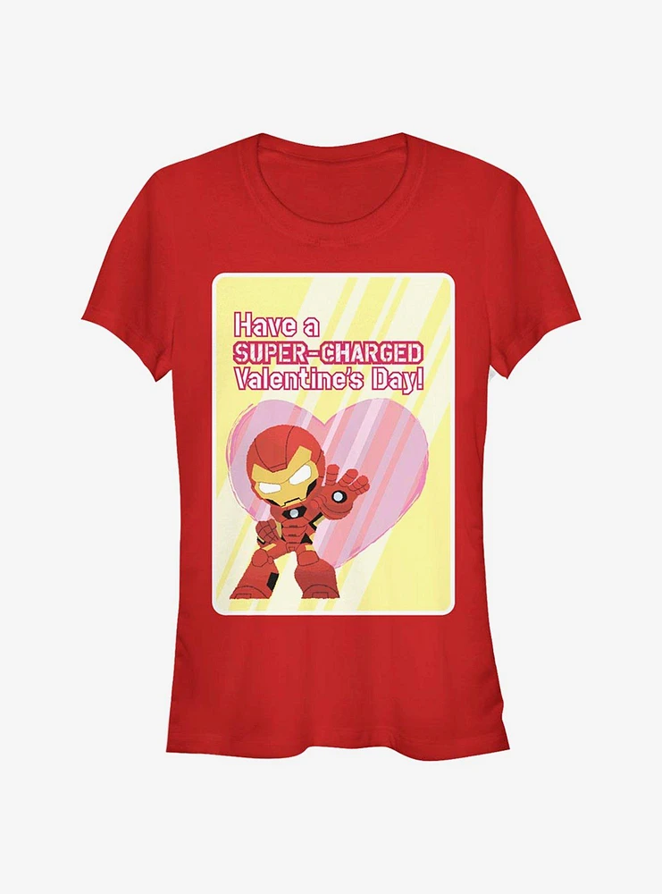 Marvel Iron Man Super Charged Girls T-Shirt