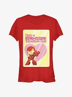 Marvel Iron Man Super Charged Girls T-Shirt