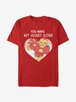 Marvel Iron Man Love T-Shirt