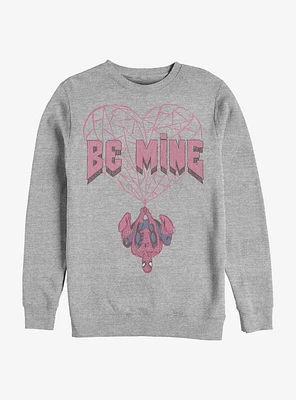 Marvel Spider-Man Be Mine Crew Sweatshirt