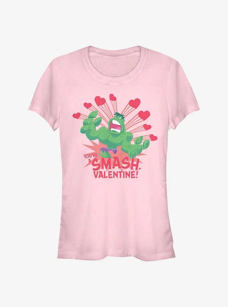 Marvel The Hulk Valentine Girls T-Shirt